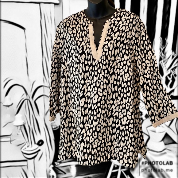 Jones New York Sport 100% Linen Tunic - Picture 1 of 9